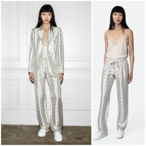 Zadig & Voltaire ~ pomy wings jacquard trousers